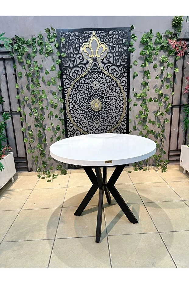 ELISA YUVARLAK 4 KİŞİLİK MUTFAK MASASI TAKIMI 